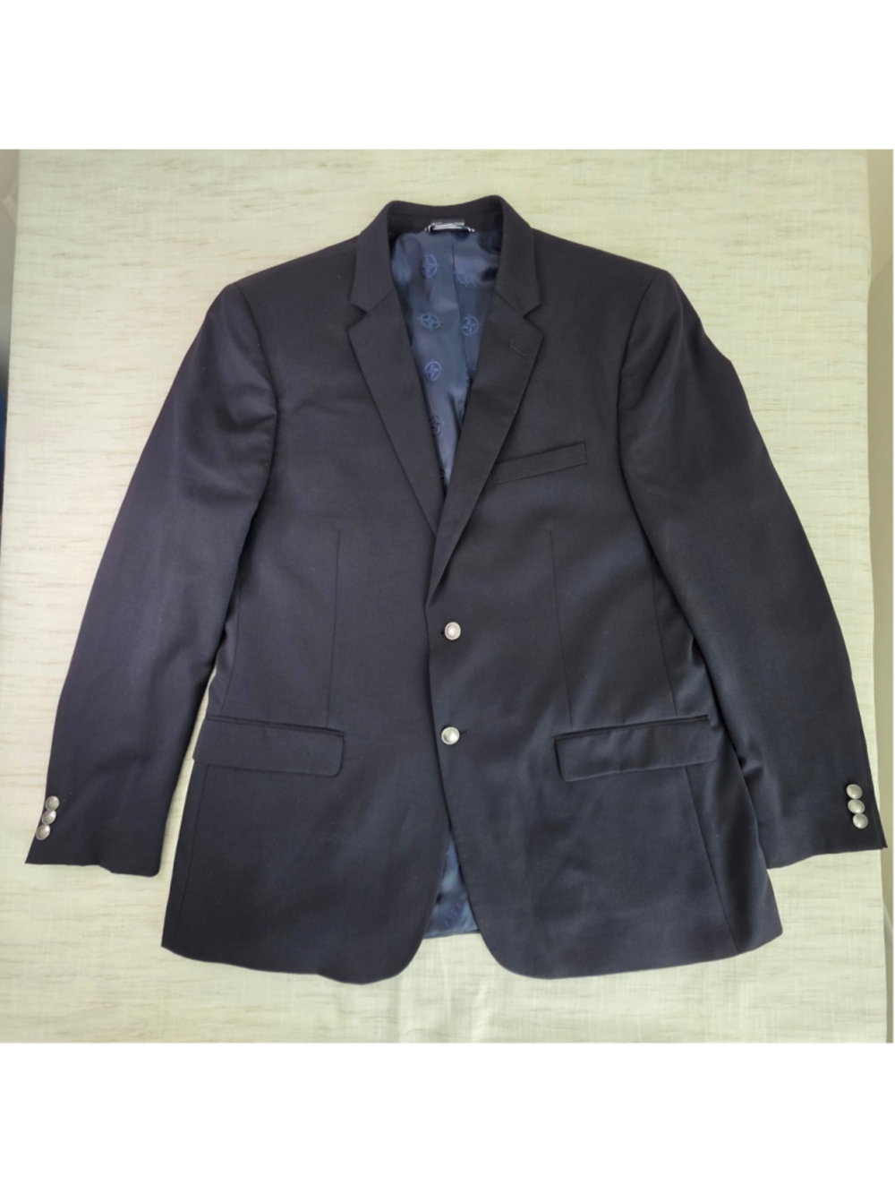 Men's Nautica Black Sport Coat Blazer 46L